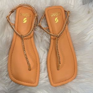Sarto coral sandals sz 6